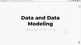 Data and Data Modeling: Understanding Data, Information and Knowledge