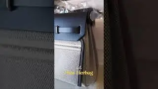 Available ✅  Mini Herbag Ecru Ardoise     #hermes #hermesbag #herbag  #bag #casualbag #fashion