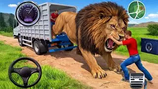 Animal Cargo Truck Driving Game 3D - Animal Transport Cargo Truck 2024 - Android Gameplay