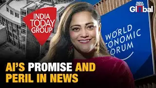 India Today's Kalli Purie Tackles Media Trust Crisis and AI Dangers at World Economic Forum Panel