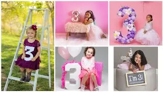 3rd Year Birthday Photoshoot Ideas 2025||3rd Birthday Photoshoot ||Third Year Baby Photoshoot Ideas