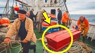 Рыбаки заметили гроб в море. Открыв его, они в ужасе закричали!