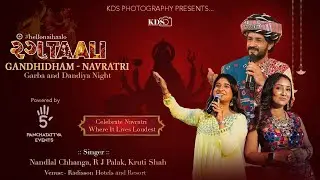 RANGTAALI | BIGGEST NAVRATRI | PANCHATATTVA EVENTS | GANDHIDHAM | DAY 08 | 2025 | KDS STUDIO