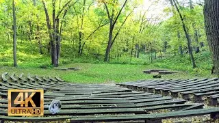4K Nature Hike - Watch Tower and Amphitheater - Pilot Knob State Park, Forest City, IA