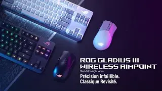 Souris ROG Gladius III Wireless AimPoint | Republic of Gamers
