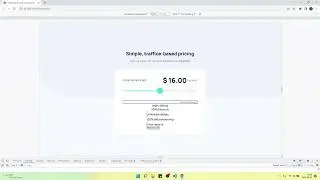 Interactive pricing component | HTML5 & CSS3 & JS