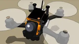 Prototype Atom83 canopy and mount for Runcam Micro