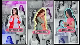 Colourful Birthday Video Editing In Inshot App |Birthday Status Video Editing In Inshot/ Inshot Edit