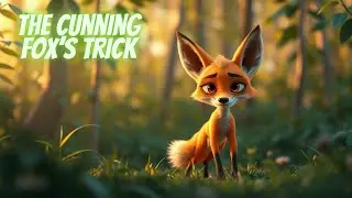 The Cunning Fox&rsquo;s Trick  | 3D Animated Kids Stories