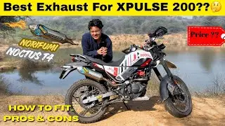 Best Exhaust For Hero Xpulse 200 4v | Noctus Norifumi T4 Exhaust | Performance Exhaust | Pros & Cons