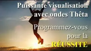 Puissante visualisation objectif professionnel avec ondes th&ecirc;ta