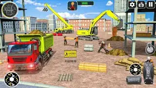 City Road Builder Construction 3D -Highway JCB Excavator Simulator -Android GamePlay2026