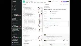 Asana navigation and task creation