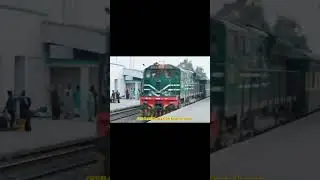42dn Karakoram Express GUE40 at Malir station #train #railway #subscribe