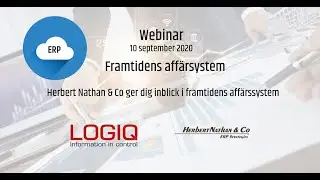 Logiq & Herbert Nathan webinar- framtidens ERP