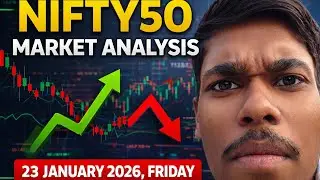Nifty 50 Market Analysis Today | 23 January 2026 Friday | Support Resistance & Trend