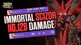 Immortal Scizor / 110,128 damage / Azure / Pokemon unite #pokevenger #pokenite bunny #pokevenger