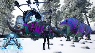 Hunting for Woolly Rhino Stats | Easter Event Rhinos | ARK: Survival Evolved Genesis | E19