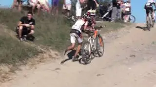 Fabian Giger runs with Hercules Revo, Roc d'Azur elite 2009