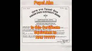Diploma One Year Appertanceship Certificate Punjab State Electricity Board Patiala Pspcl Alm Post