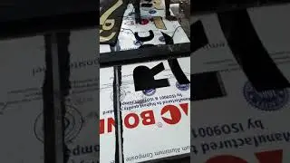 Proses bobok Logo ACP lampu led