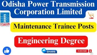 OPTCL Recruitment 2023 || Apply Online for 50 Maintenance Trainee Posts || Vacancygate ||