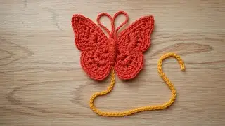 Beautiful Crochet Butterfly Bookmark | Long Chain Easy Tutorial for Beginners