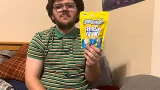 NEW Lemonhead Freeze Dried Candy Review ￼