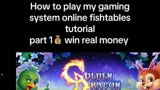 How to play online fishtables  and slots tutorial   golden dragon