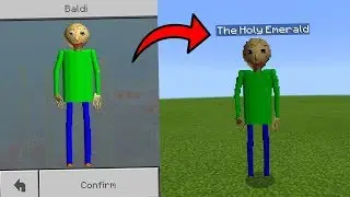 BALDI Coded Application for Minecraft Pocket Edition (Minecraft PE 4D Skins)