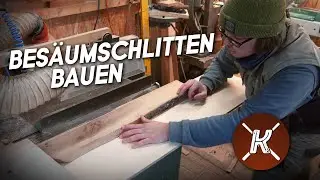 Ersetzt dieser Schlitten eine Formatkreissäge? || Bretter Besäumen