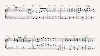 Piano  - In the Mood - Glenn Miller - Sheet Music, Chords, & Vocals
