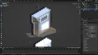 Gameboy pixel art to blender Part 1