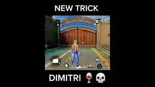 Dimitri new tricks 🍷💀 Traning ground #freefirefunnyshorts #freefirecomedyshorts #freefire