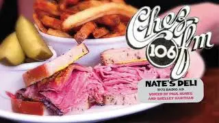 CHEZ-FM 106 (Ottawa) &mdash; Nate's Deli radio ad