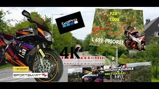 | YAMAHA FZR 1000 EXUP| Die richtige Linie auf schmalen Landstrassen #3 |