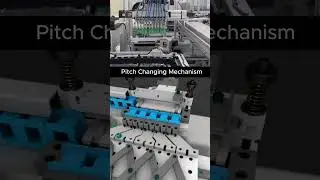Pitch Changing Mechanism  #mechanism #machine #robot #mechanical #automation #engineering #3dcad