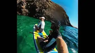 Paddle boarding Second Valley 