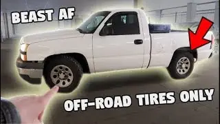 2WD TRUCK with MUD TIRES (DO NOT buy street tires)