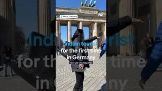 Indian tourist in Germany for the first time 😀