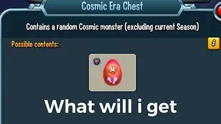 Monster legends Opening up another random cosmic chest