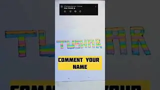 Comment your name 📛/ My subscriber name 🌈