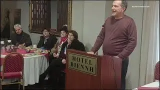Ομιλία για τον σιδηρόδρομο  κοπή βασιλόπιτας των συνταξιούχων σιδηροδρομικών Ν Ορεστιάδα 16.1.2026