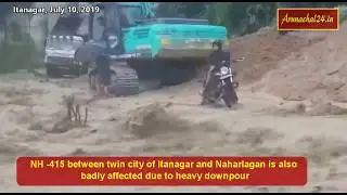 Arunachal  Heavy rain, flash flood, create havoc, 1 body recovered