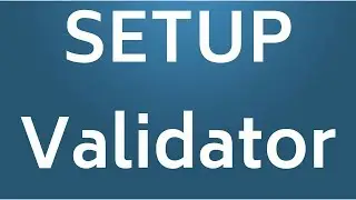 How to setup XRP Ledger validator?