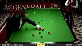 Snooker Men 1/4 Final : Brendan O`Donoghue vs Darren Morgan