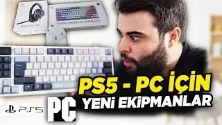 PS5 - VE BİLGİSAYARIM İÇİN YENİ YIL EKİPMANLARIM GELDİ ! (KUTU AÇILIMI)