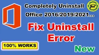 Как полностью удалить Microsoft Office | Исправление ошибки удаления Office 2016