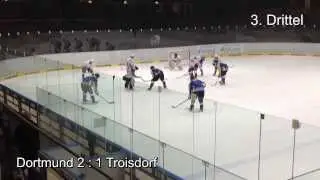 Eisadler Dortmund vs. EHC Troisdorf (Spiel vom 13. Dezember 2013)