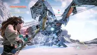 Kill STORMBIRD (No Damage Challenge) in Death From The Skies Side Mission - Horizon Zero Dawn